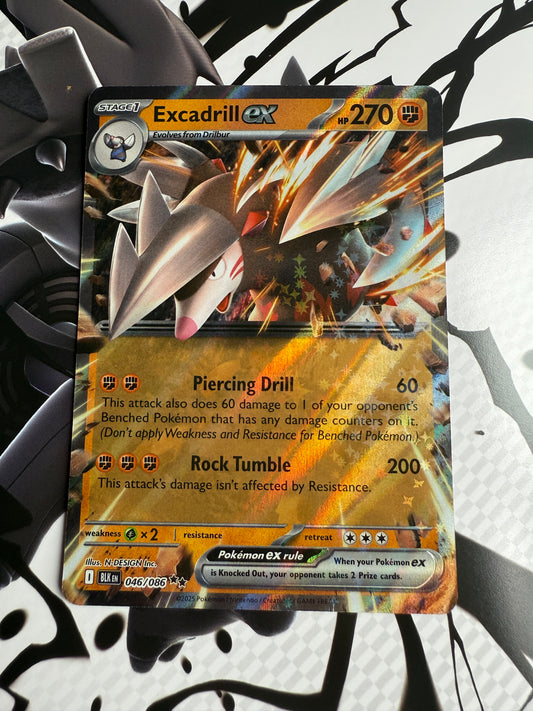 Excadrill EX #46 | Pokemon | Black Bolt