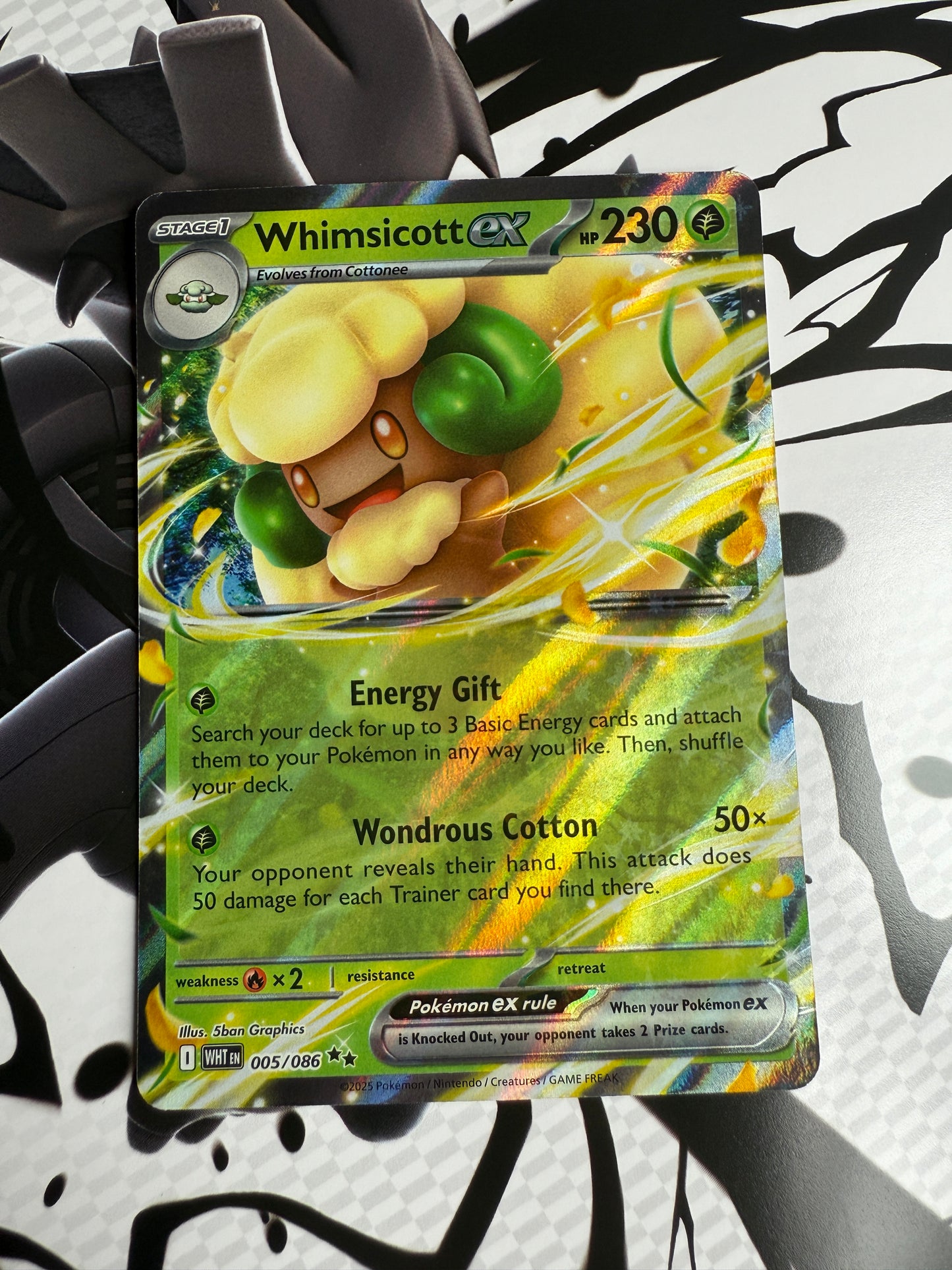 Whimsicott #5 | Pokemon | White Flare
