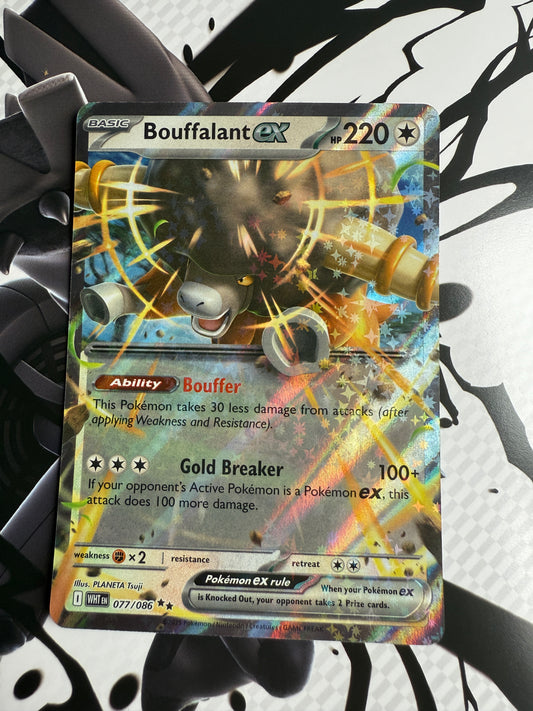 Bouffalant EX #77 | Pokemon | White Flare