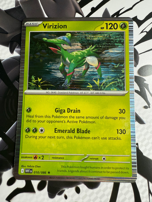 Virizion #10 Holo | Pokemon | White Flare
