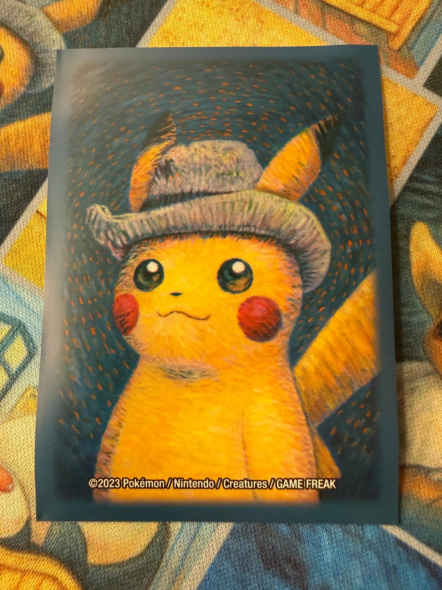 Official Pokémon Center × Van Gogh Museum Sleeves: Pikachu