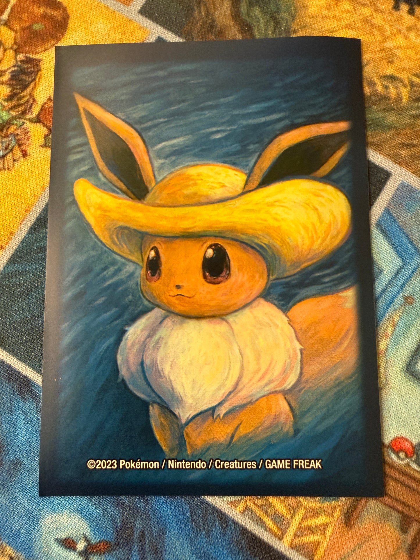 Official Pokémon Center × Van Gogh Museum Sleeves: Eevee