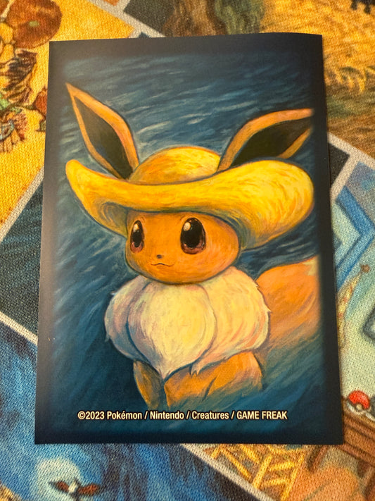 Official Pokémon Center × Van Gogh Museum Sleeves: Eevee