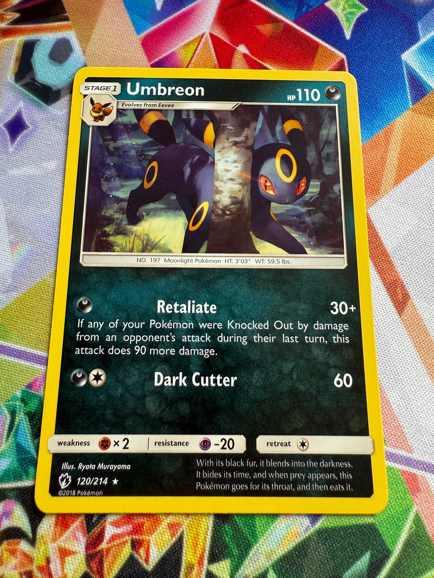 Umbreon #120 | Pokemon | Lost Thunder
