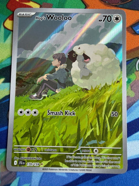 Hop's Wooloo #170 Pokemon Journey Together