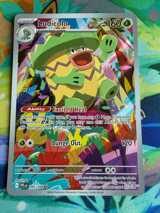 Ludicolo #95 Pokemon Phantasmal Flames