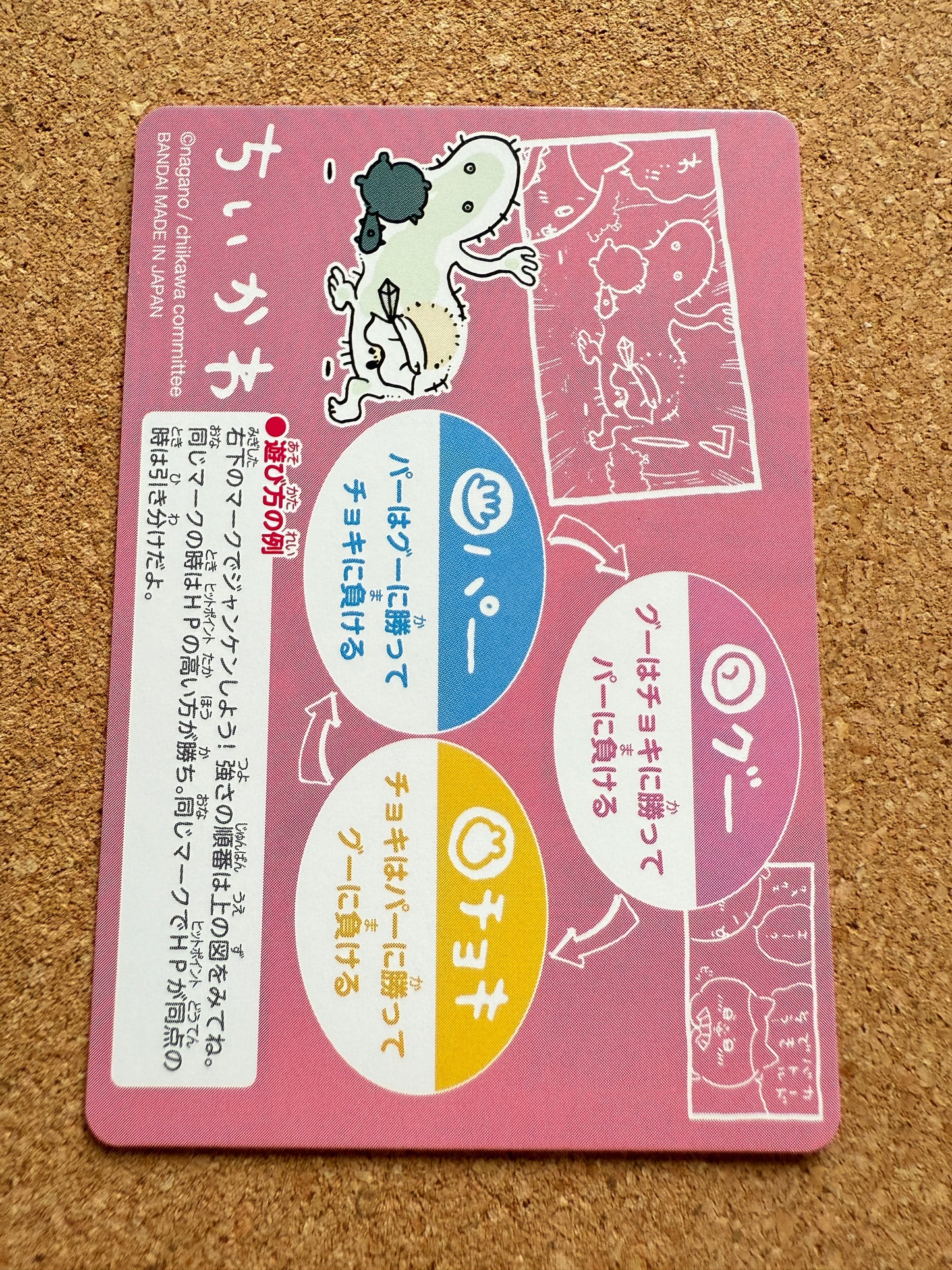 Chiikawa (ちいかわ) | Nagano | Japanese | Card B