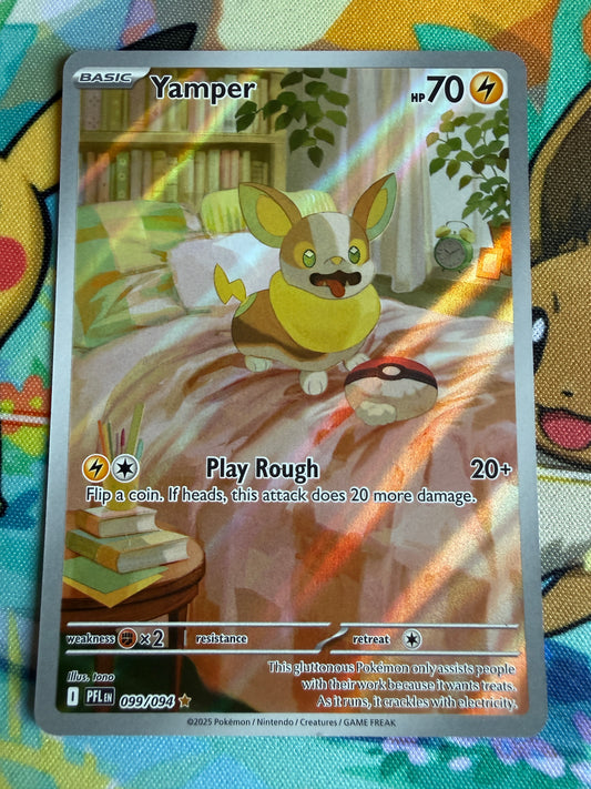 Yamper #99 Pokemon Phantasmal Flames