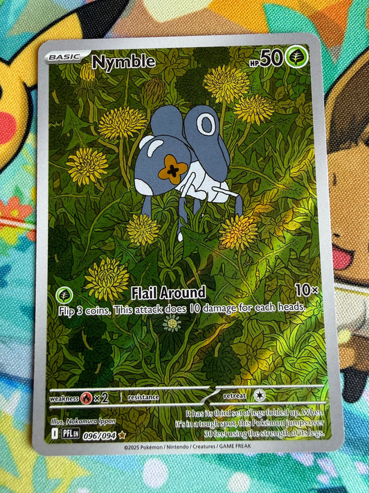 Nymble #96 Pokemon Phantasmal Flames