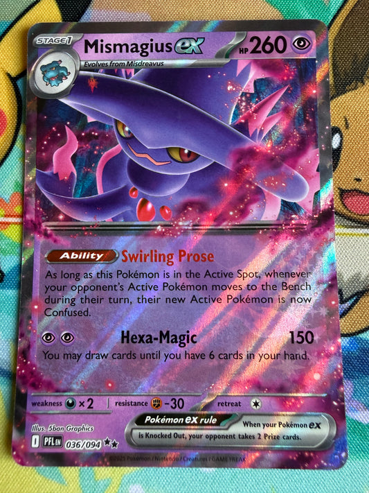 Mismagius Ex #36 Pokemon Phantasmal Flames