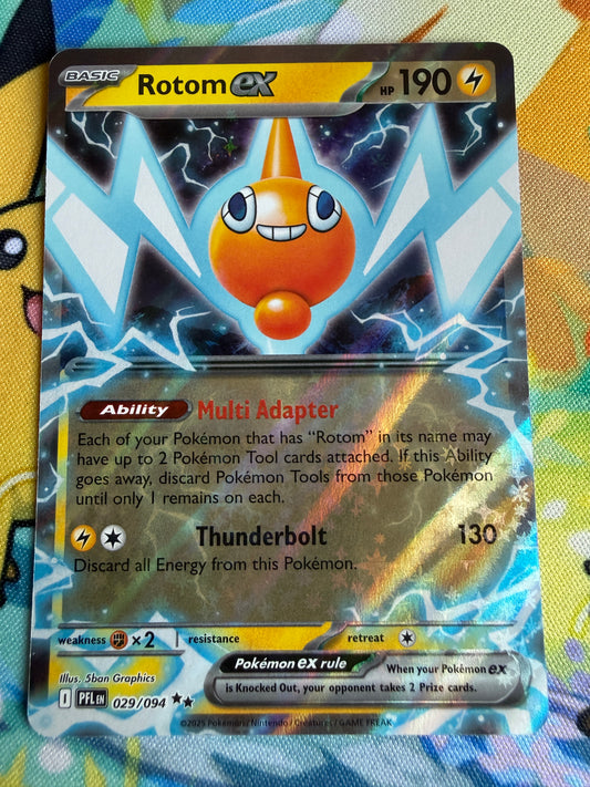 Rotom Ex #29 Pokemon Phantasmal Flames