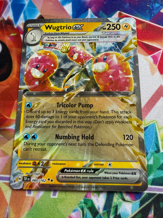 Wugtrio Ex #60 | Pokemon | Temporal Forces