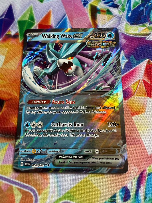 Walking Wake EX #50 | Pokemon | Temporal Forces