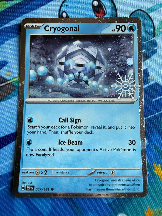 Cryogonal #47 Pokemon Surging Sparks