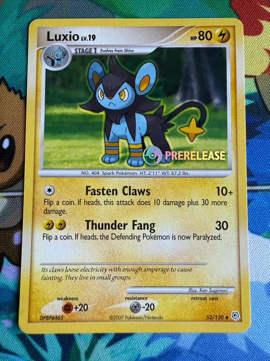 Luxio [Pre-Release] #52 Pokemon Diamond & Pearl