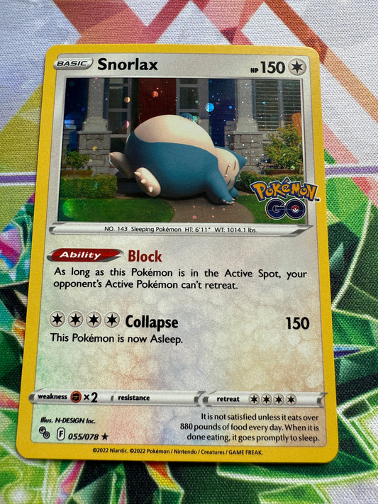 Snorlax [Holo] #55 | Cosmos | Pokemon Go