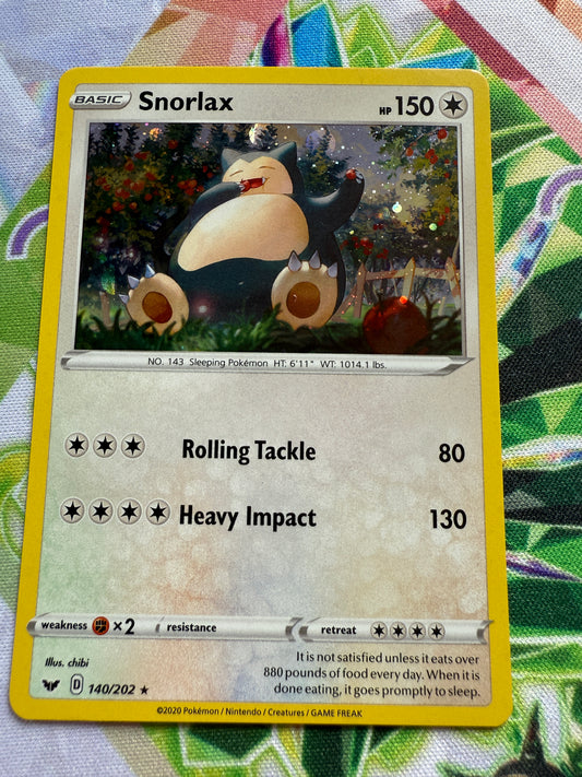 Snorlax [Cosmos Holo] #140 | Pokemon | Sword & Shield