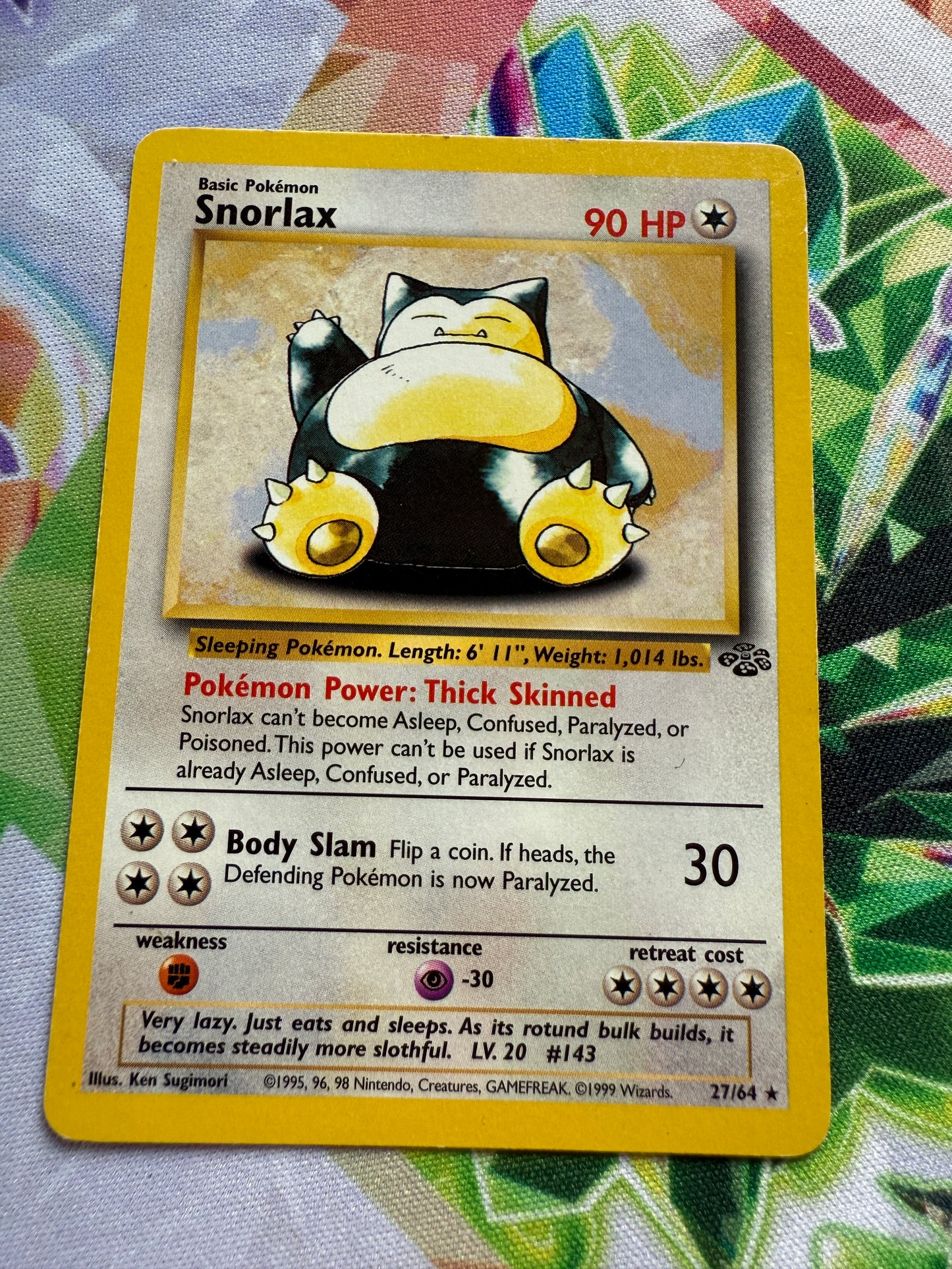Snorlax #27 | Pokemon Jungle