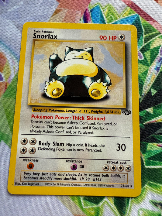 Snorlax #27 | Pokemon Jungle