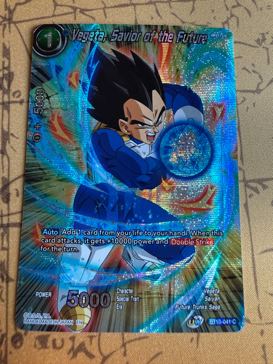 Vegeta, Savior Of The Future BT10-041 Dragon Ball Super Theme Selection: History Of Vegeta