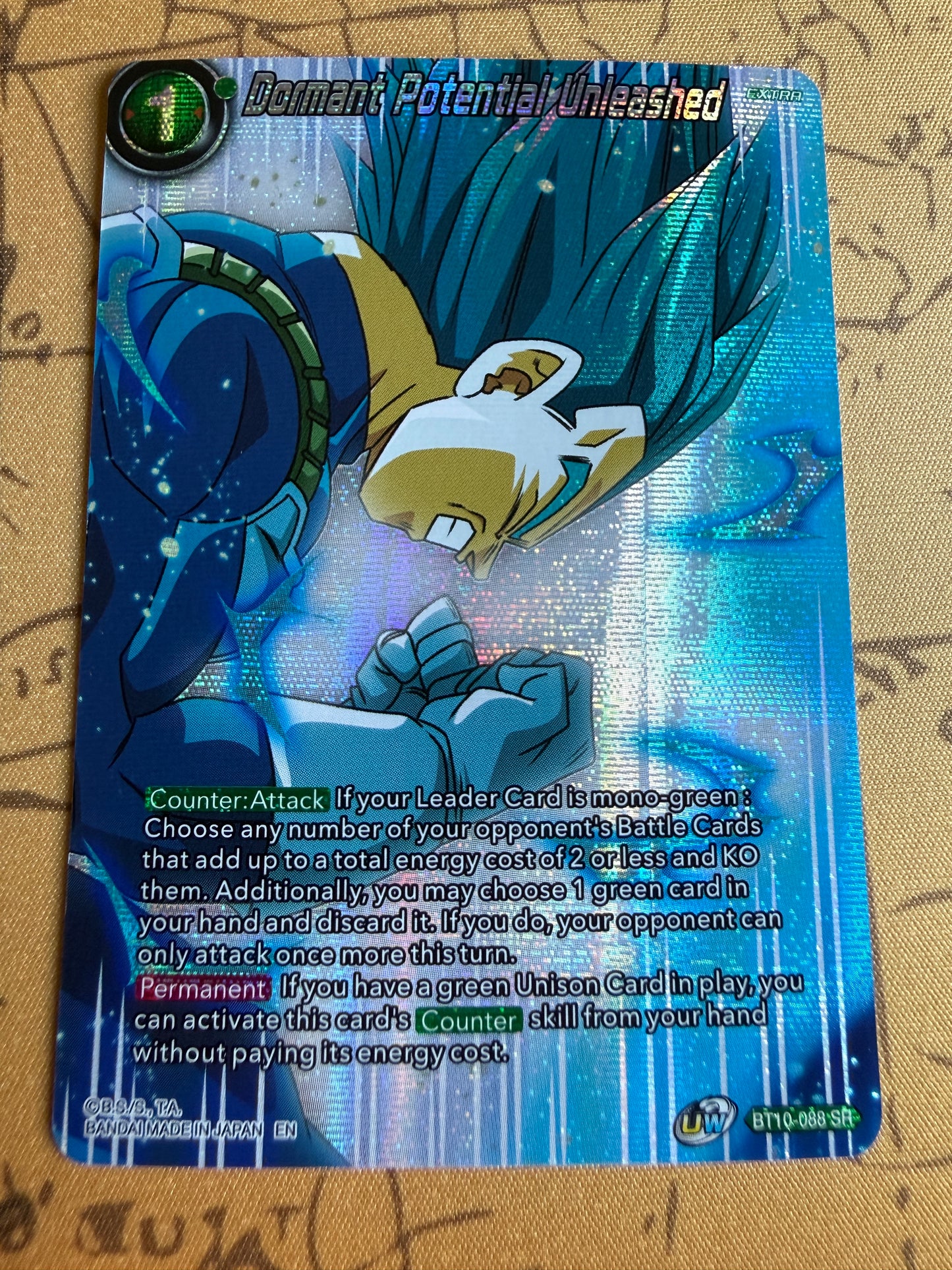 Dormant Potential Unleashed BT10-088 Dragon Ball Super Theme Selection: History Of Vegeta