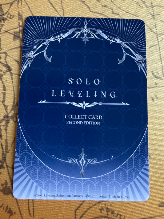 Baek Yoonho PM SL2E-05 ID Card | Promo | Solo Leveling Volume 2 | Mapniverse | Korean