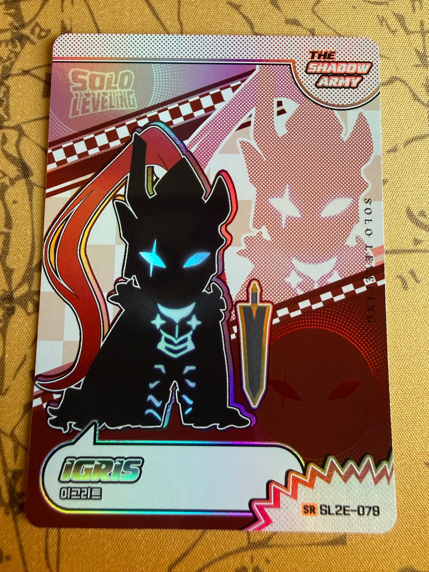 Igiris SR SL2E-078 | Solo Leveling Volume 2 | Mapniverse | Korean