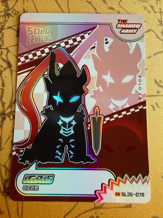 Igiris SR SL2E-078 | Solo Leveling Volume 2 | Mapniverse | Korean