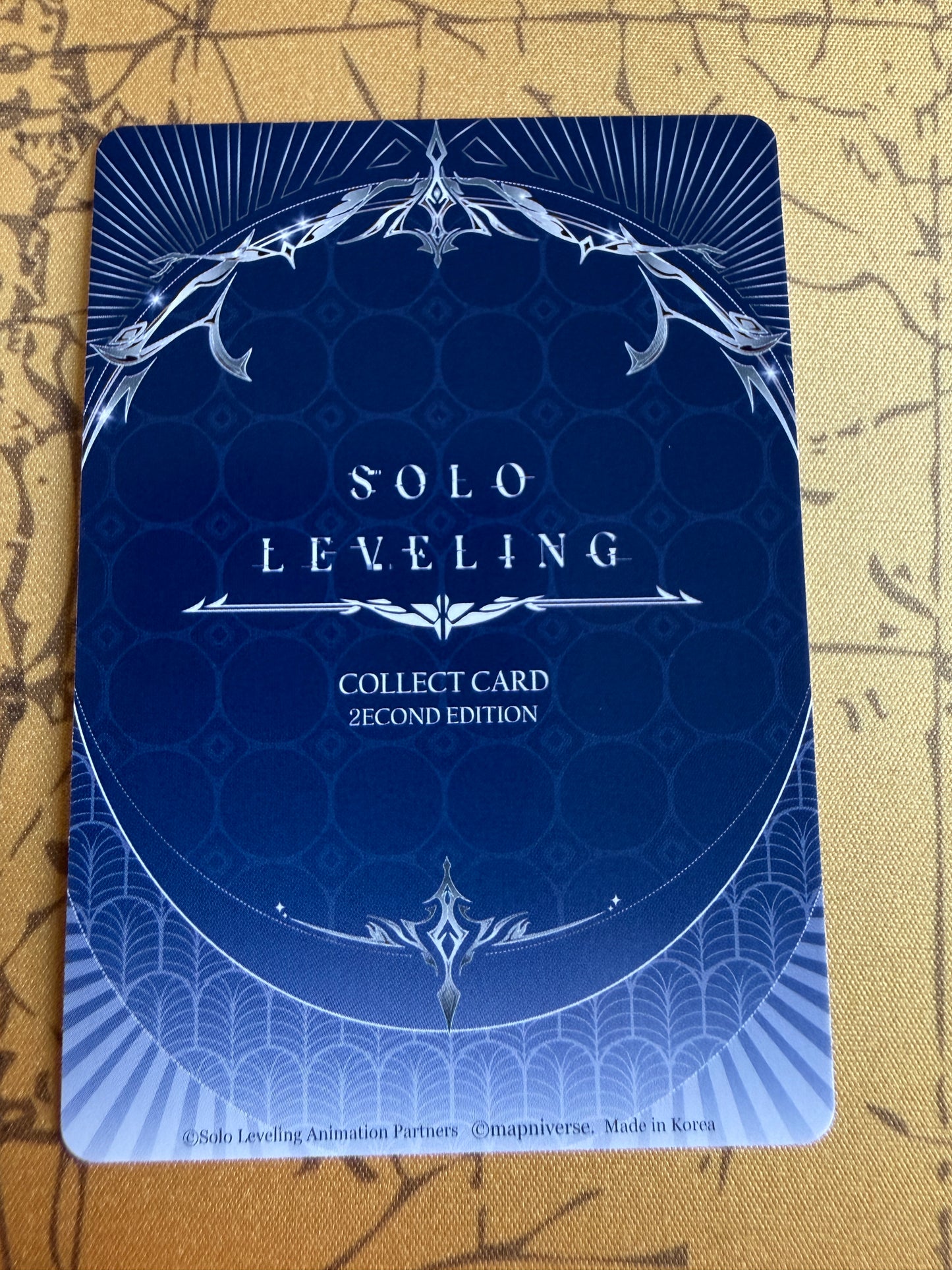 Iron SR SL2E-078 | Solo Leveling Volume 2 | Mapniverse | Korean