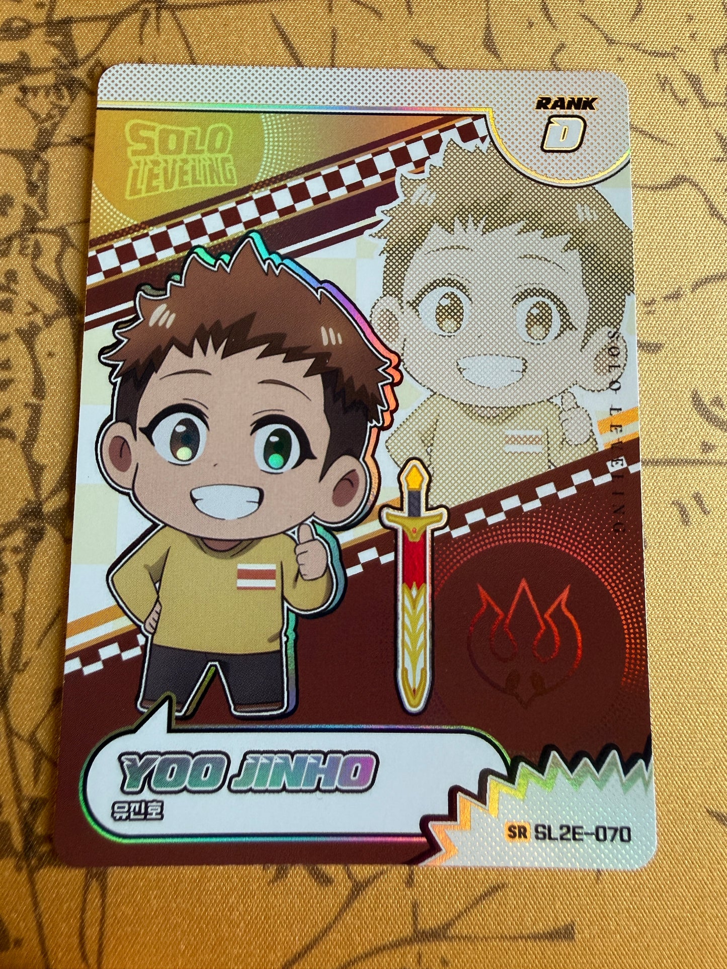 Yoo Jinho SR SL2E-070 | Solo Leveling Volume 2 | Mapniverse | Korean