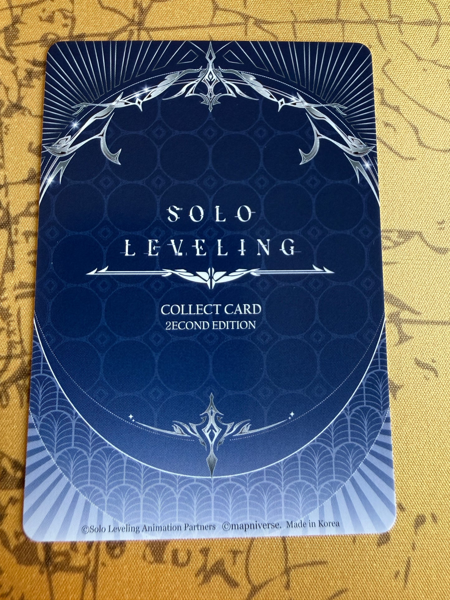 Sung Jinwoo SR SL2E-069 | Solo Leveling Volume 2 | Mapniverse | Korean