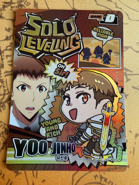 Yoo Jinho *SR SL2E-070 | Solo Leveling Volume 2 | Mapniverse | Korean