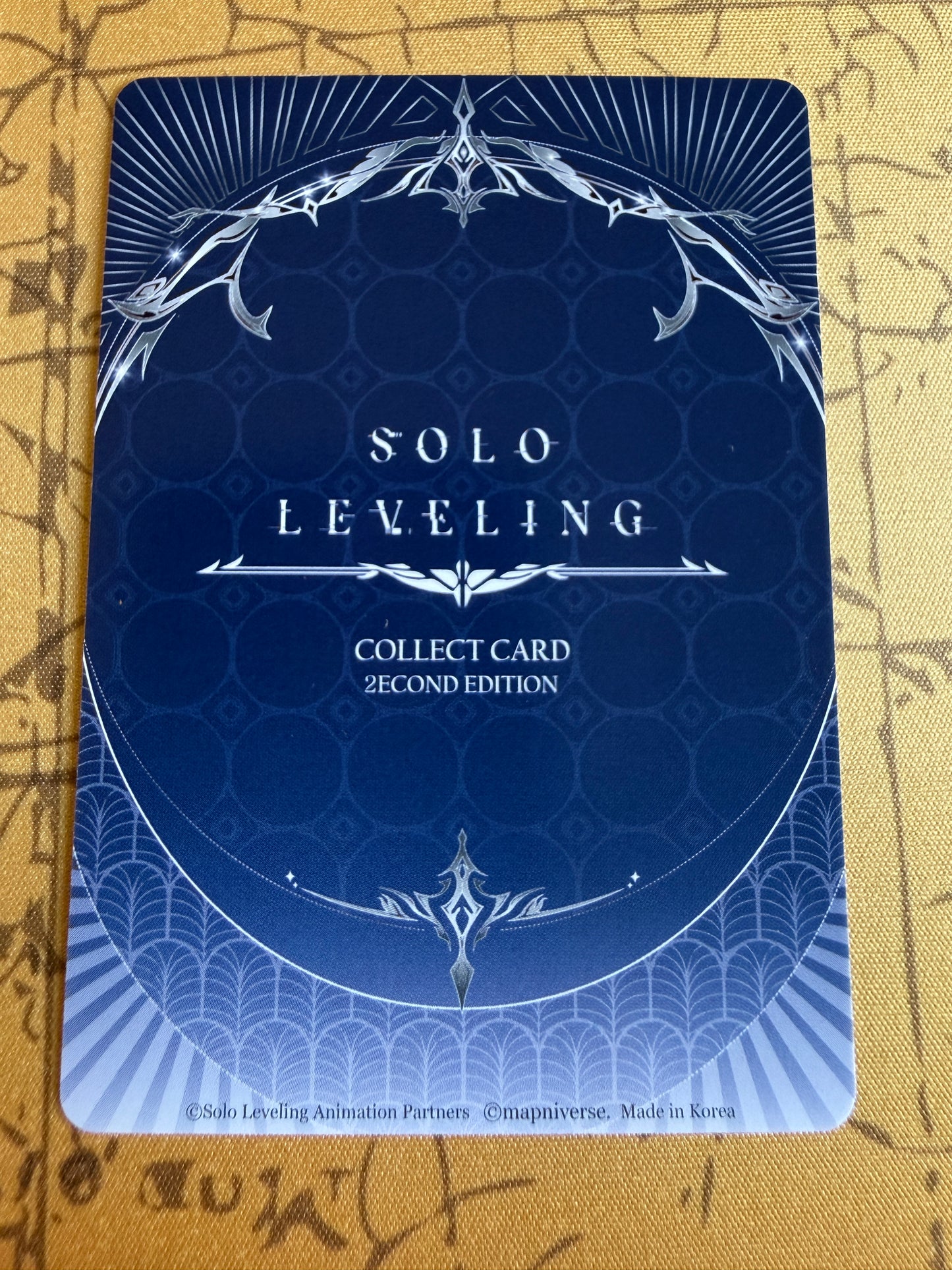 Woo Jinchul *SR SL2E-075 | Solo Leveling Volume 2 | Mapniverse | Korean