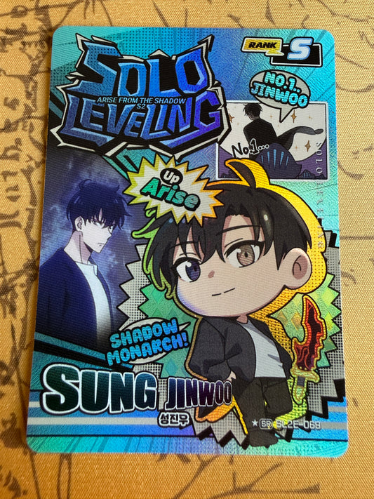 Sung Jinwoo *SR SL2E-069 | Solo Leveling Volume 2 | Mapniverse | Korean