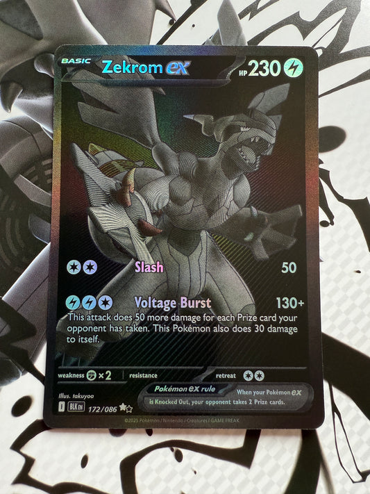 Zekrom EX #172 | Pokemon | Black Bolt BWR