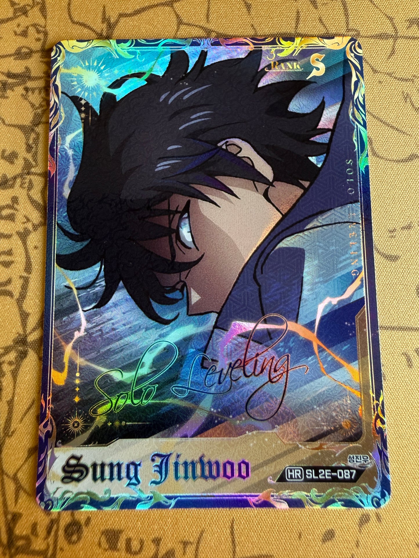 Sung Jinwoo HR SL2E-087 | Solo Leveling Volume 2 | Mapniverse | Korean