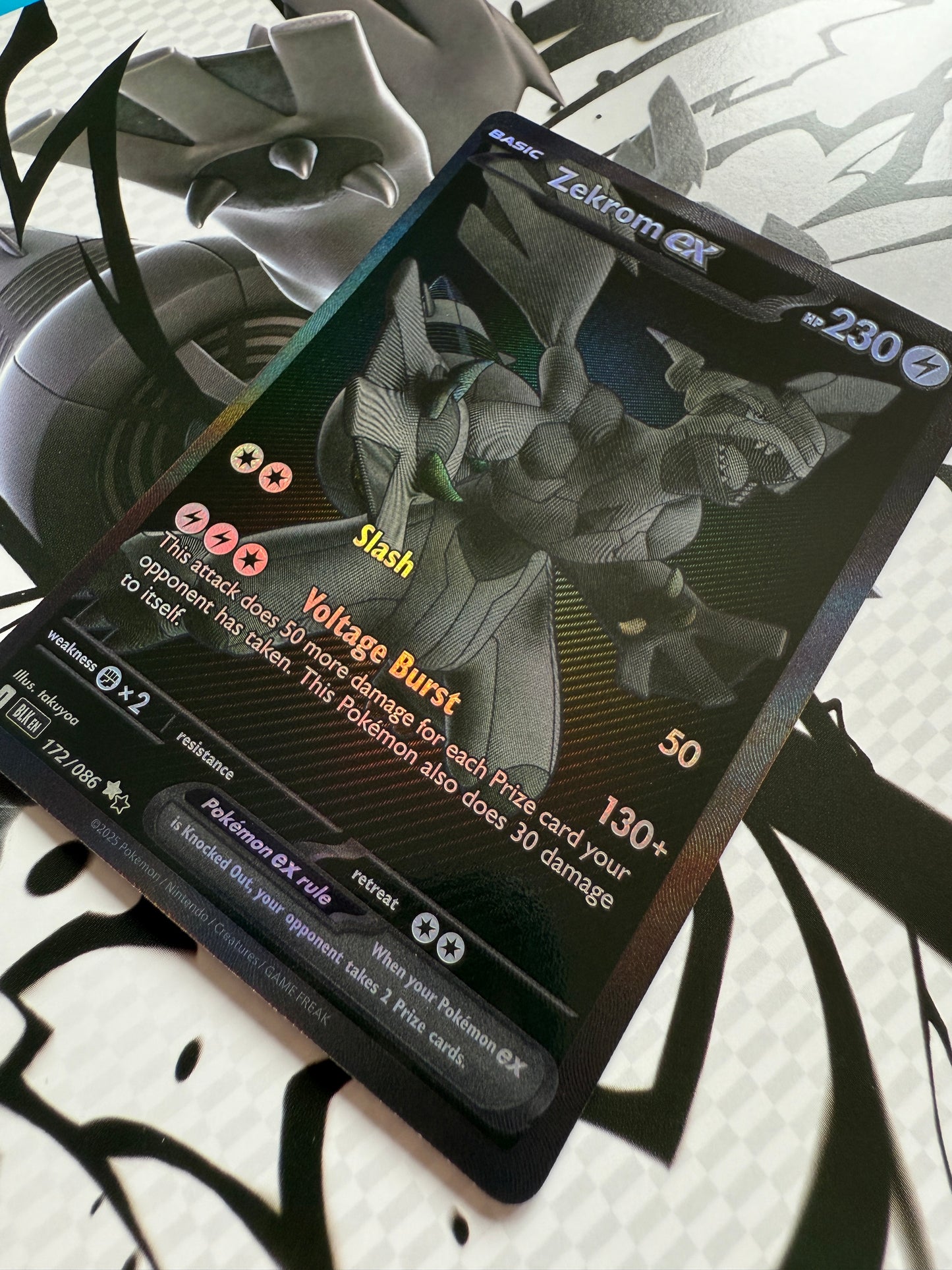 Zekrom EX #172 | Pokemon | Black Bolt BWR