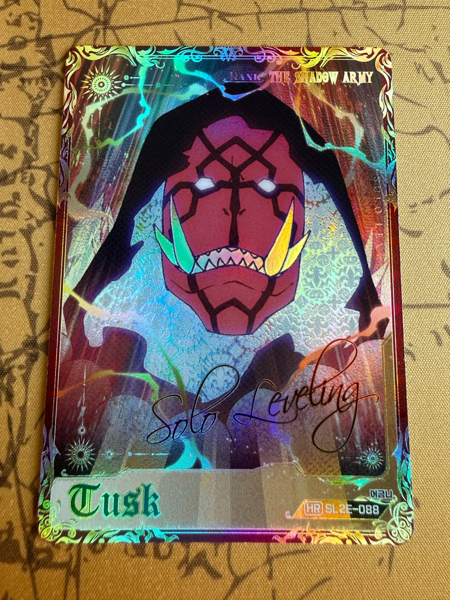 Tusk HR SL2E-088 | Solo Leveling Volume 2 | Mapniverse | Korean