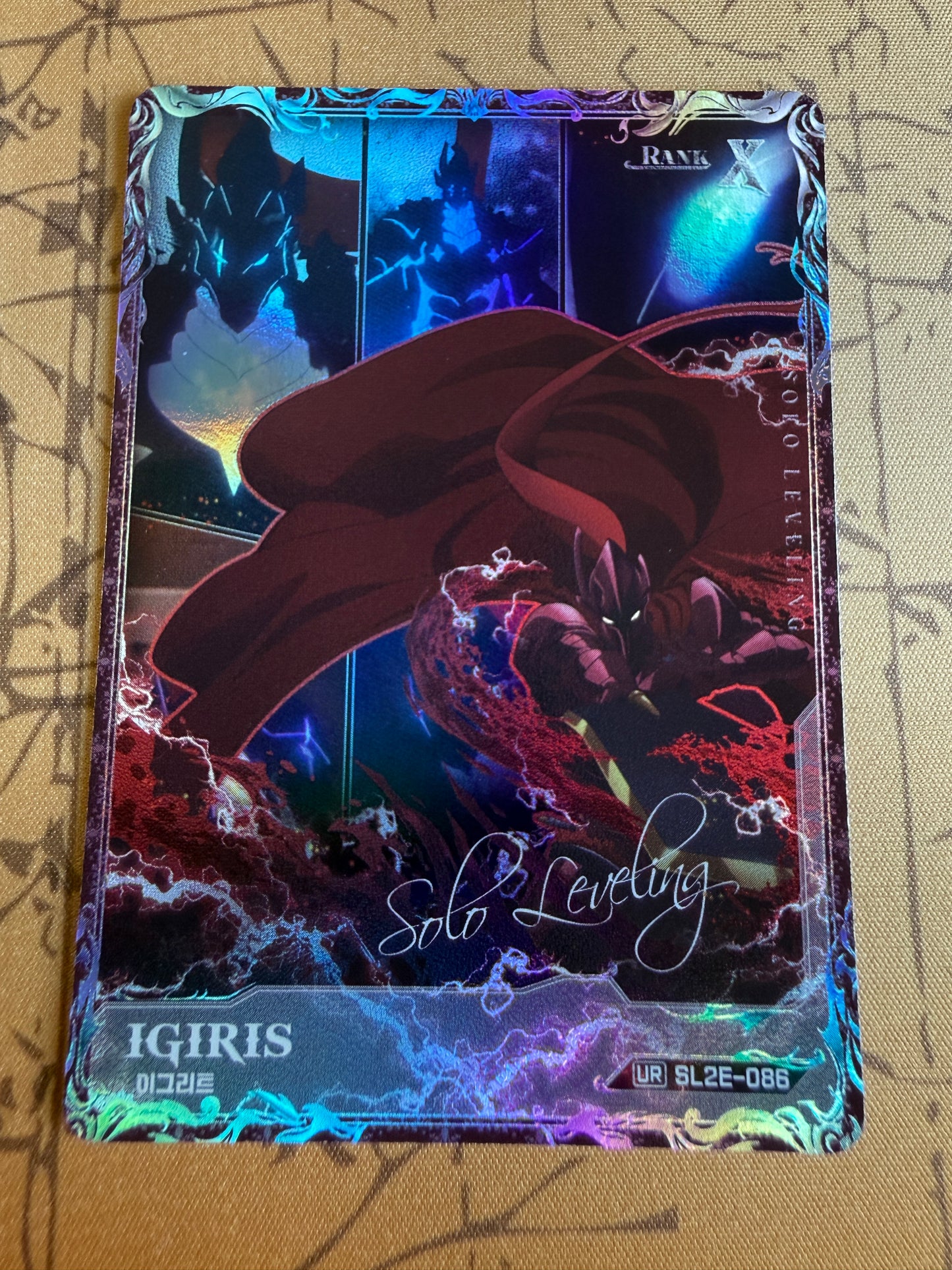 Igiris UR SL2E-086 | Solo Leveling Volume 2 | Mapniverse | Korean