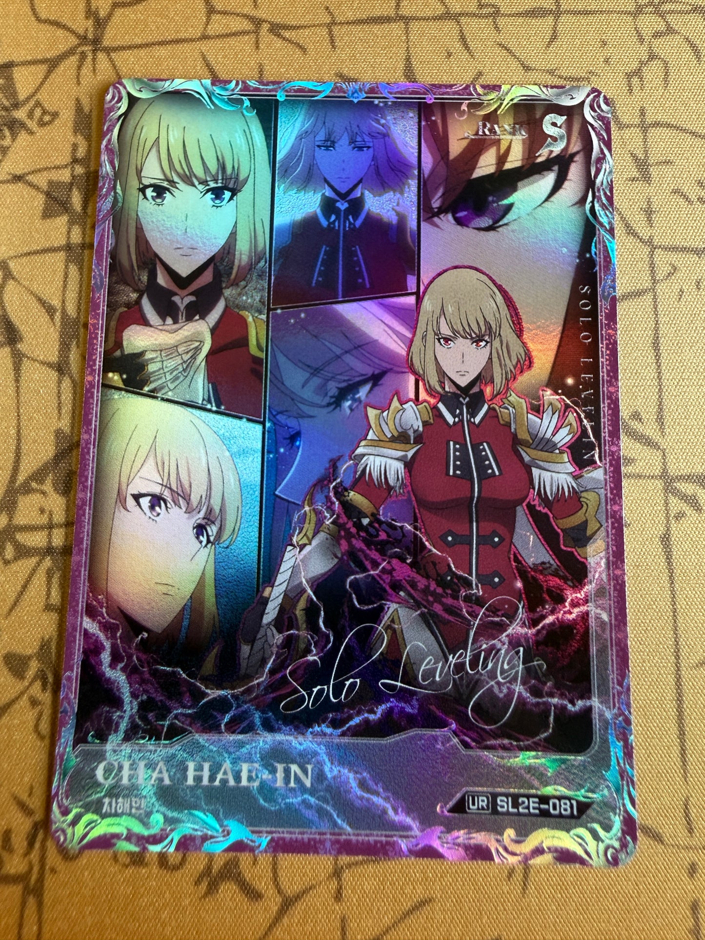 Cha Hae-In UR SL2E-081 | Solo Leveling Volume 2 | Mapniverse | Korean