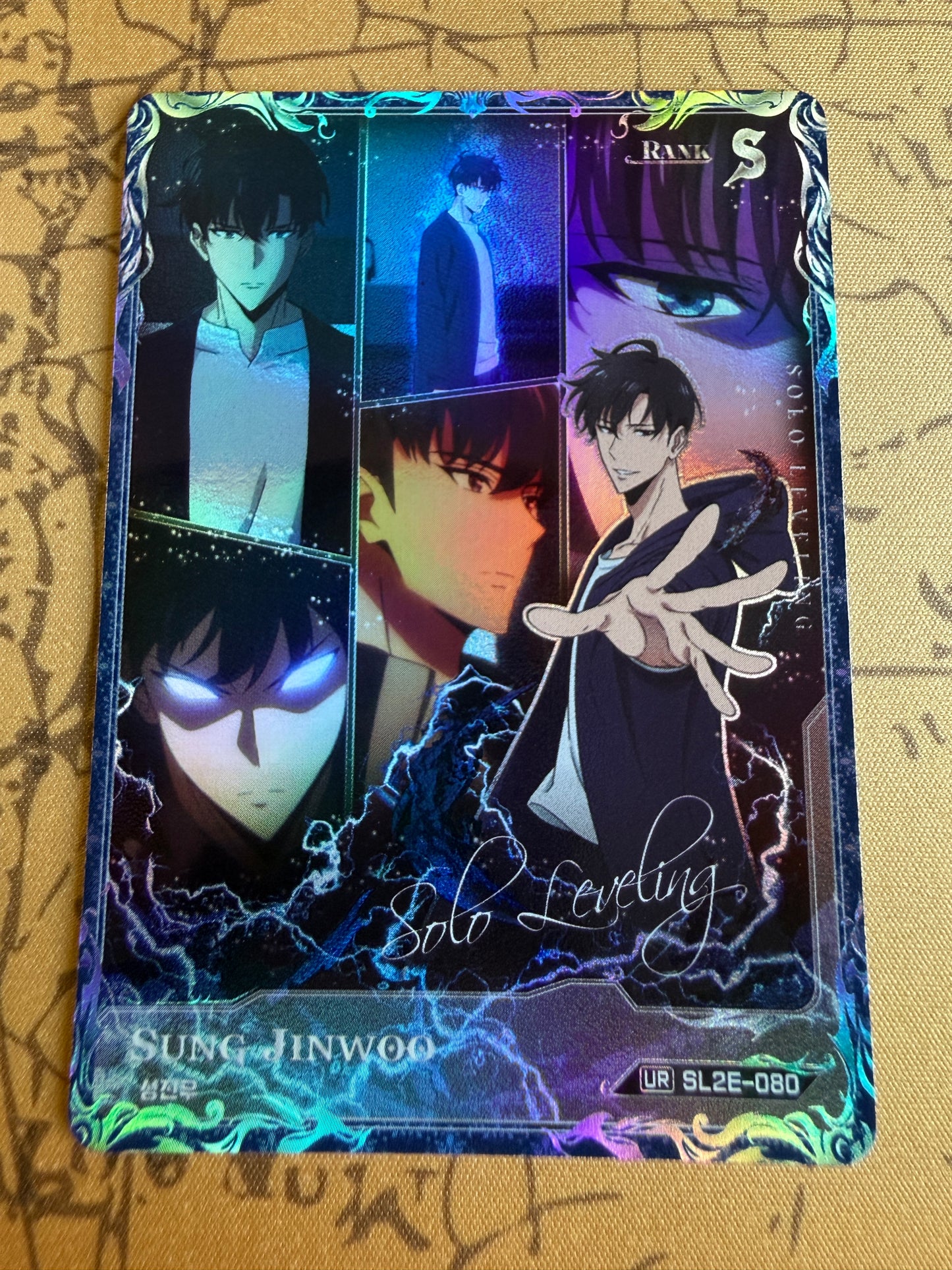 Sung Jinwoo UR SL2E-080 | Solo Leveling Volume 2 | Mapniverse | Korean
