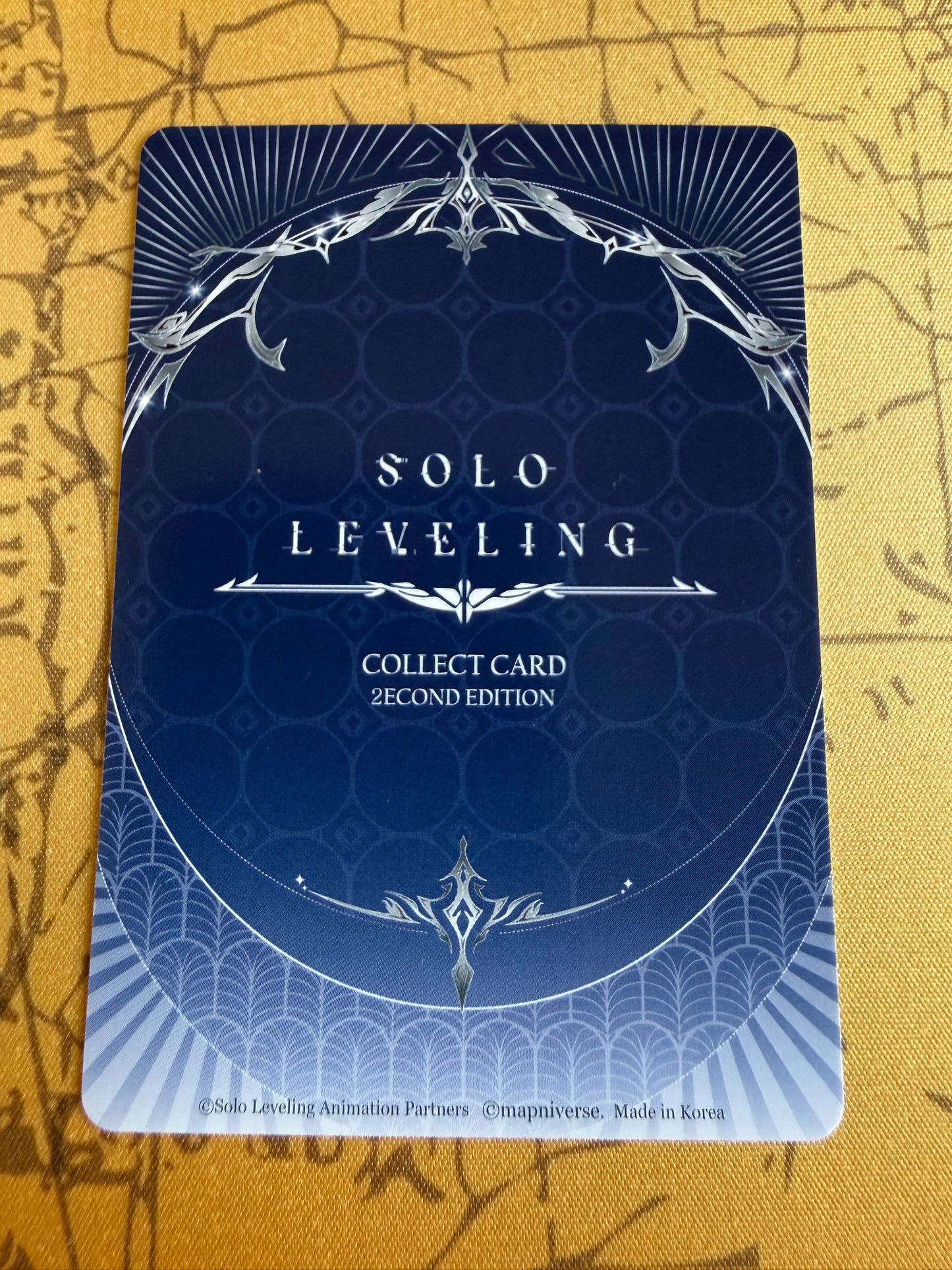 Sung Jinwoo UR SL2E-080 | Solo Leveling Volume 2 | Mapniverse | Korean