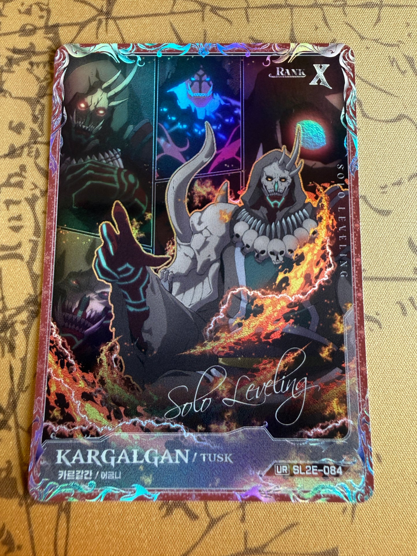 Kargalgan / Tusk UR SL2E-084 | Solo Leveling Volume 2 | Mapniverse | Korean