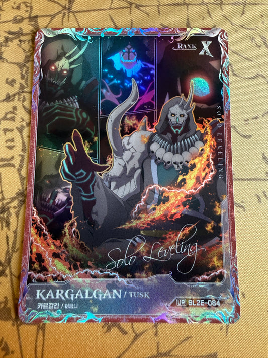 Kargalgan / Tusk UR SL2E-084 | Solo Leveling Volume 2 | Mapniverse | Korean