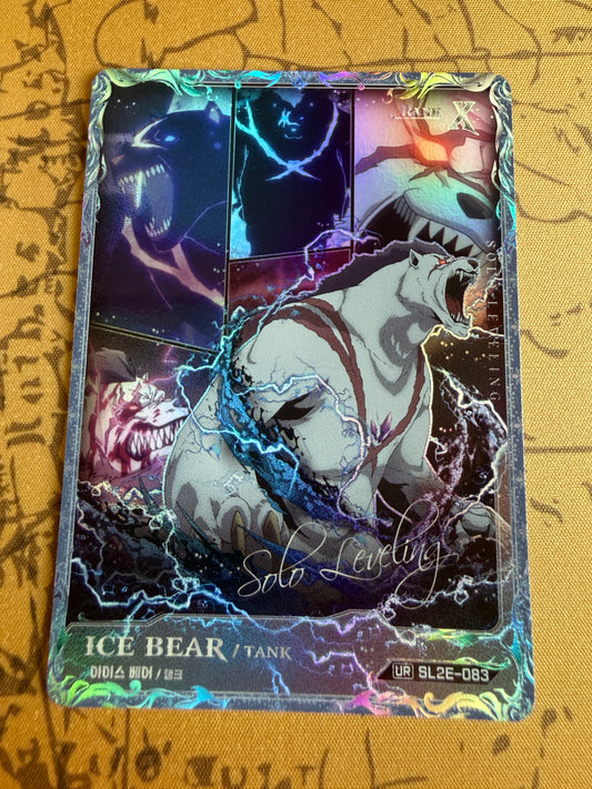 Ice Bear / Tank UR SL2E-083 | Solo Leveling Volume 2 | Mapniverse | Korean