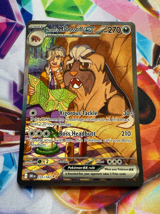 Raven's Mabosstiff EX 235 | Pokemon | Destined Rivals