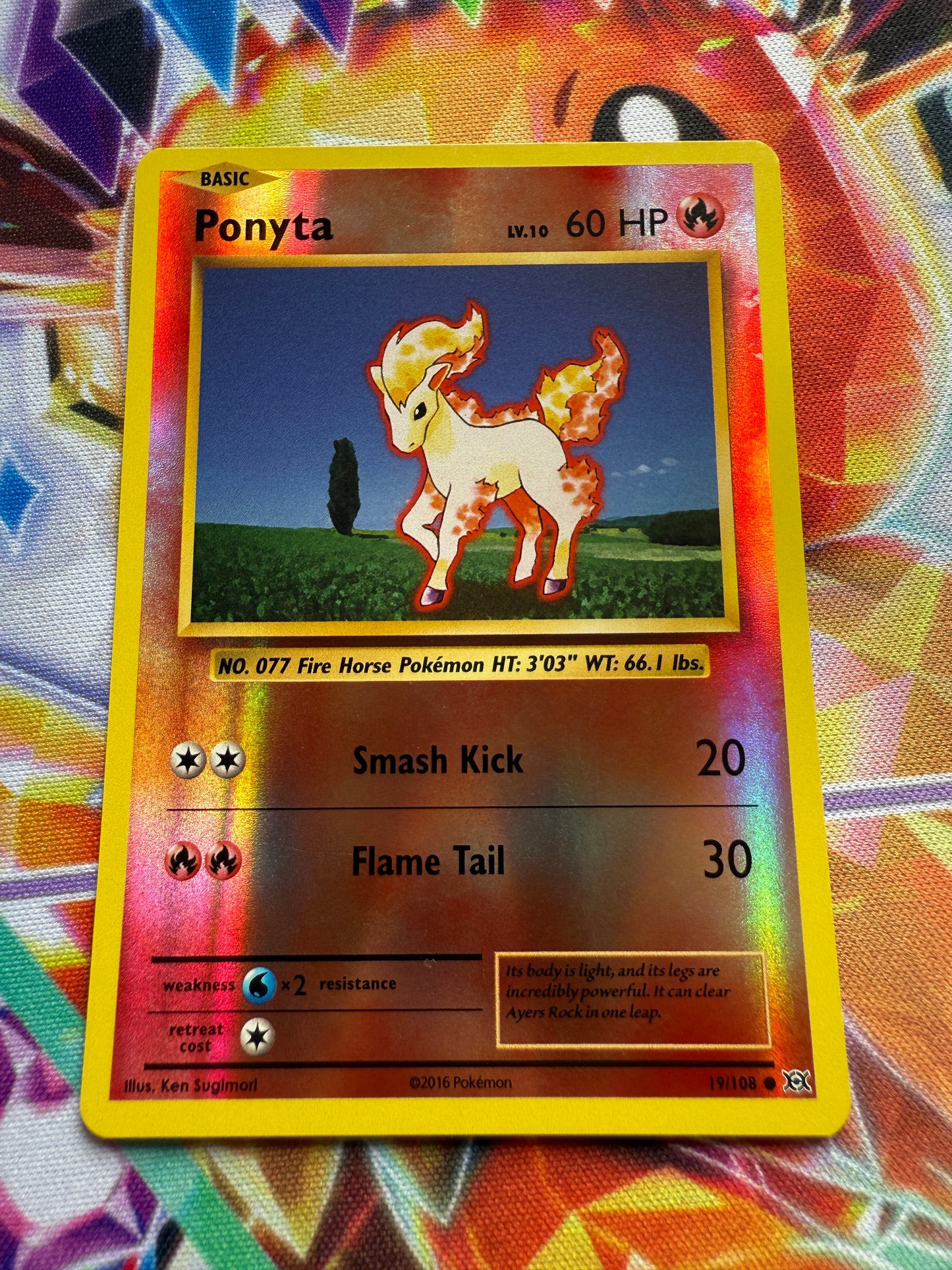 Ponyta [Reverse Holo] #19 | Pokemon | XY Evolutions