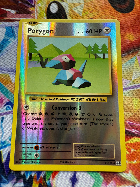 Porygon [reserve holo] #71 | Pokemon | XY Evolutions