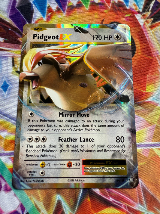 Pidgeot EX #64 | Pokemon | XY Evolutions