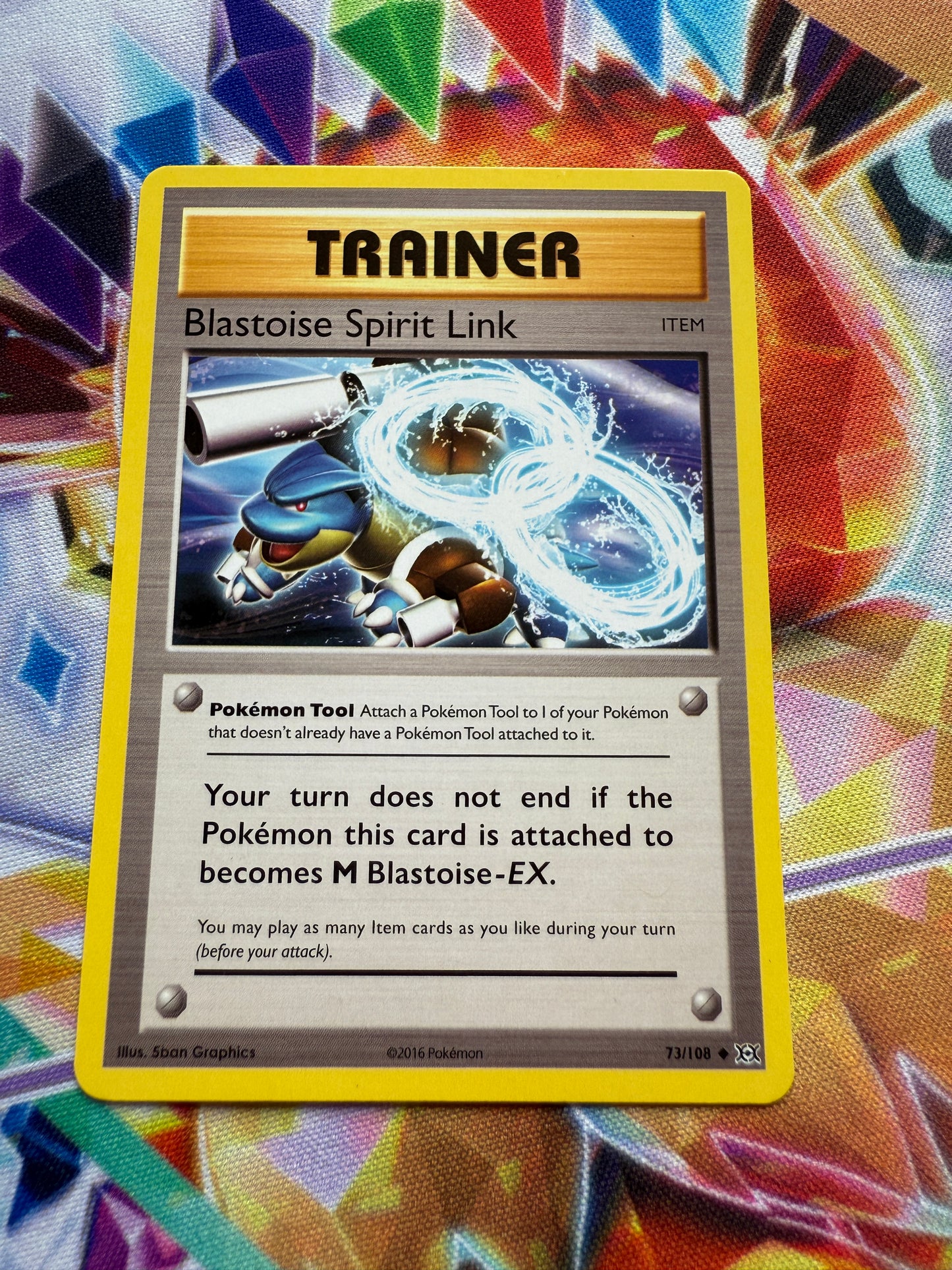 Blastoise Spirit Link #73 | Pokemon | XY Evolutions